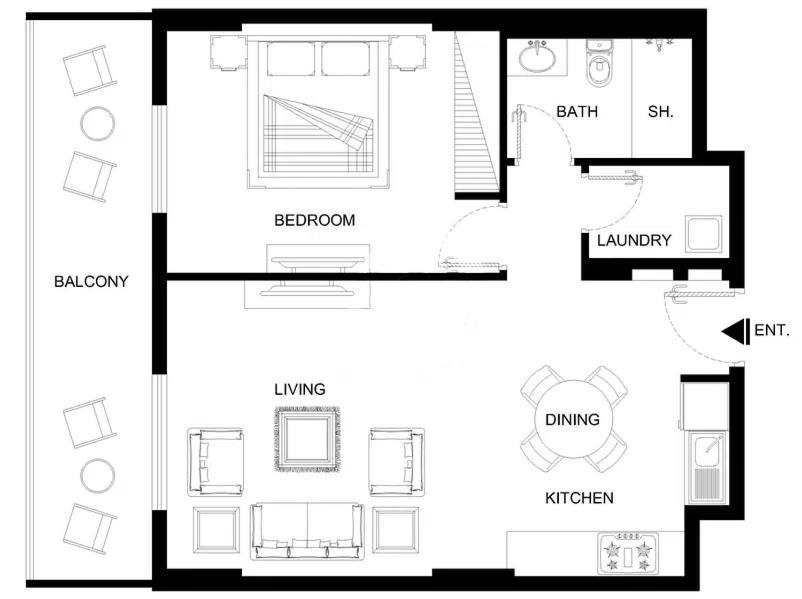 Lux - The La Mer Sea View Suite 3 ดูไบ ภายนอก รูปภาพ